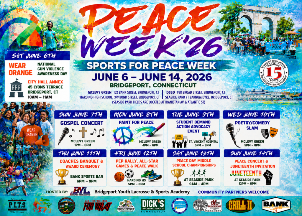2026 Peace Week - Sports for Peace Week - June 6-14 2026