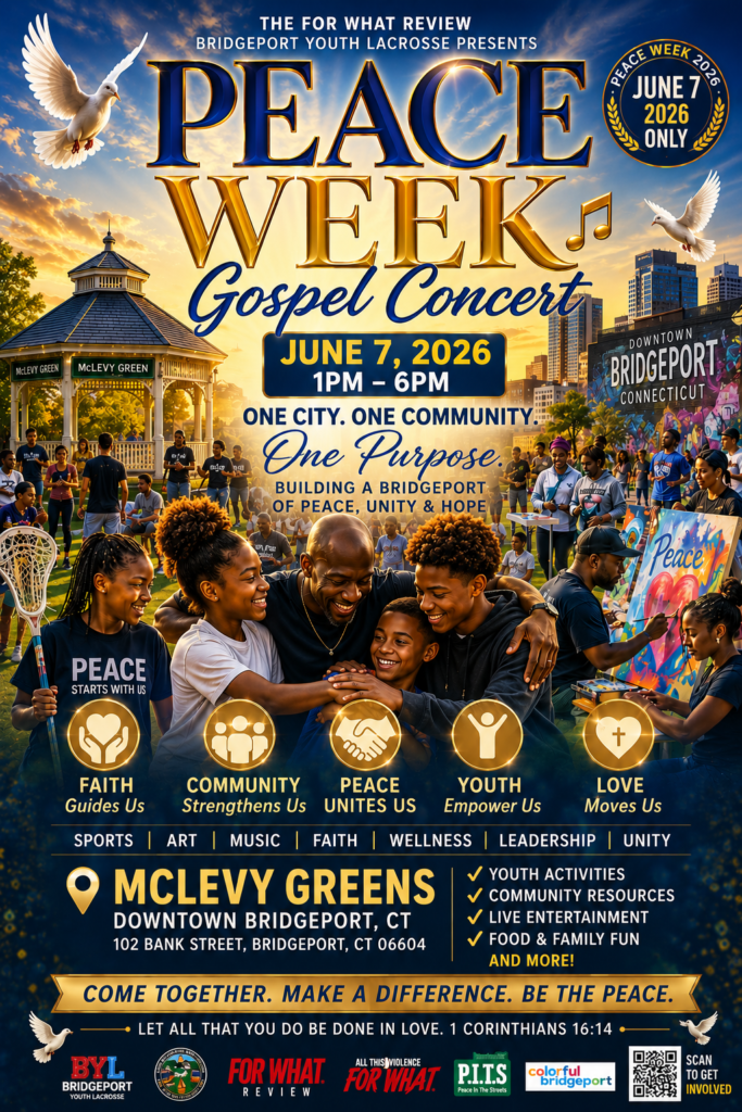 2026 Peace Week Gospel Concert - June 7, 2026 1PM-6PM